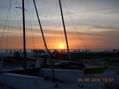 Sunsets over Sailboats on Siesta Key